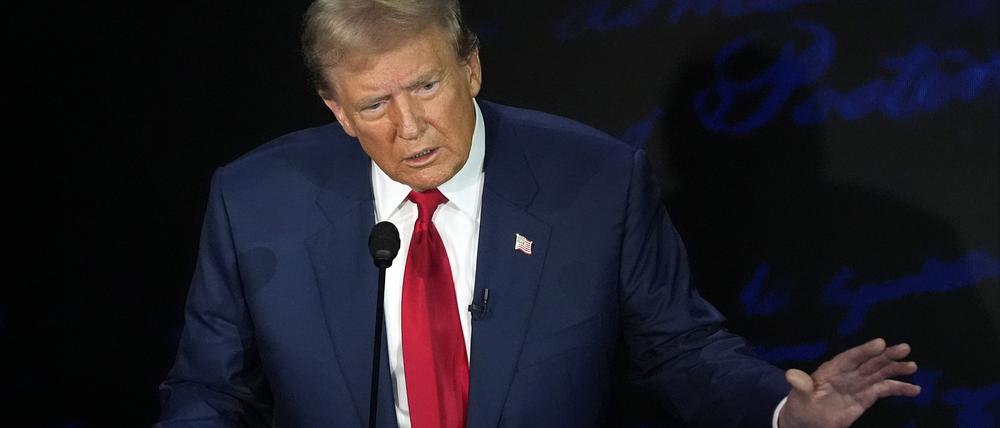 Der republikanische Präsidentschaftskandidat und ehemalige US-Präsident Donald Trump.
