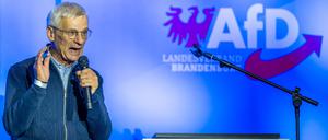 Hans-Christoph Berndt, Fraktionsvorsitzender und Spitzenkandidat der AfD Brandenburg.