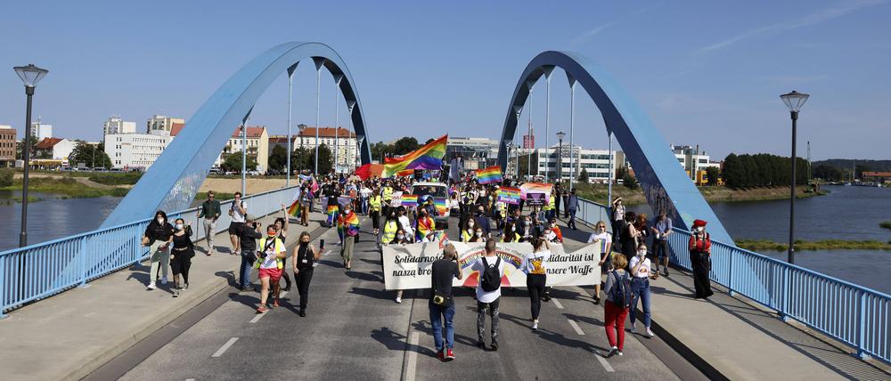 Der Slubice-Frankfurt-Pride.