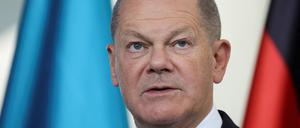 Bundeskanzler Olaf Scholz