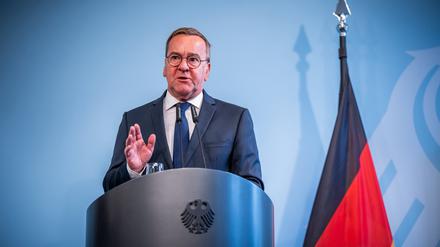 Der deutsche Verteidigungsminister: Boris Pistorius (SPD). 