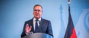 Der deutsche Verteidigungsminister: Boris Pistorius (SPD). 