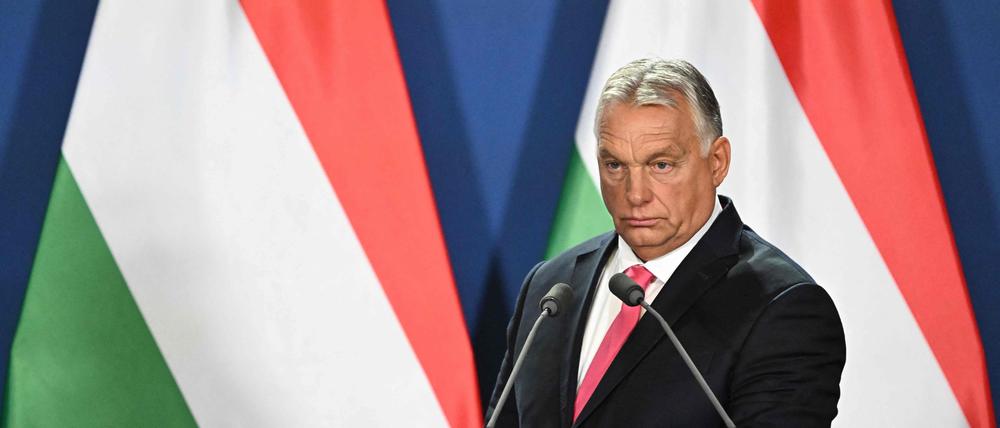 Der umstrittene Premier Ungarns: Viktor Orban.
