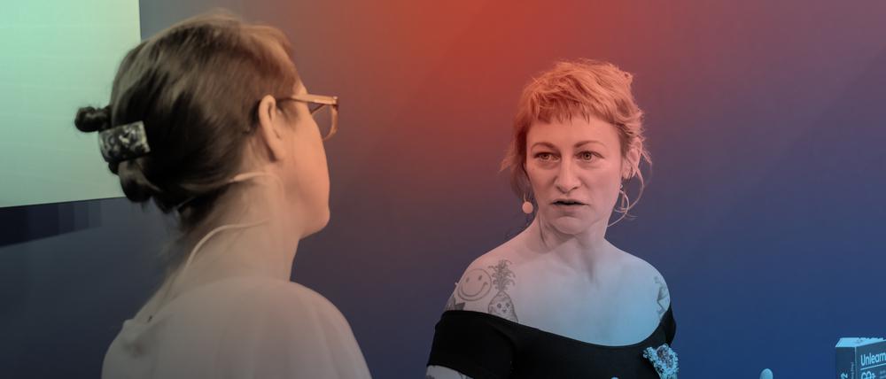 Köchin Sophia Hoffmann im Gespräch mit Ruth Ciesinger.