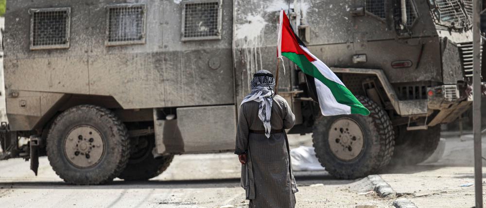 In Tulkarm im Westjordanland führte die israelische Armee zuletzt Razzien durch.