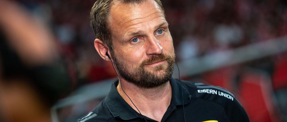 Ob Union-Trainer Bo Svensson seine Mannschaft in Leipzig betreuen kann, entscheidet sich kurzfristig.