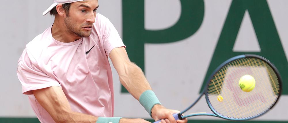 Tennisprofi Henri Squire gab in China sein Debüt im Davis Cup.