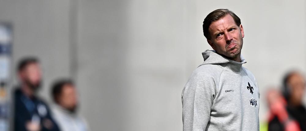 Florian Kohfeldt und sein neues Team kassierten spät den Ausgleich.