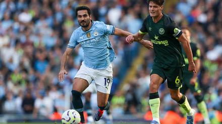 Ilkay Gündogan stand erstmals nach seiner Rückkehr zu Manchester City wieder in der Startaufstellung.