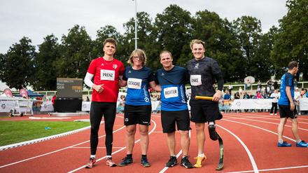 Beim Sport- und Familienfest „Inklusiv gewinnt“, das zum zweiten Mal stattfand, traten im Sportpark Luftschiffhafen olympische, paralympische, deaflympische und Special Olympics Athletinnen und Athleten in verschiedenen Sportarten an.