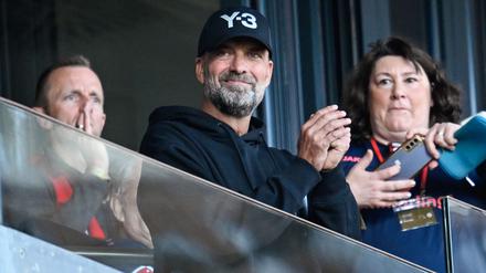 Jürgen Klopp sah sich das Spiel seines früheren Clubs Mainz 05 gegen Werder Bremen auf der Tribüne an.