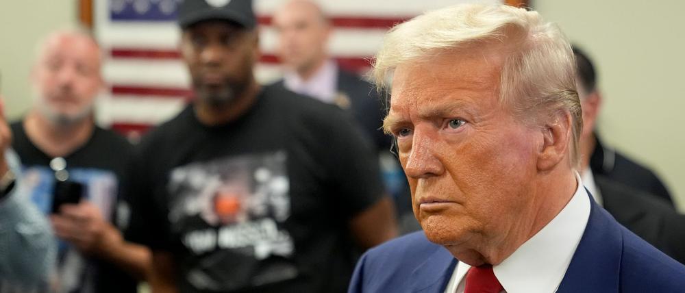 Trumps Wahlkampfteam teilte keine weiteren Details mit. (Archivbild)