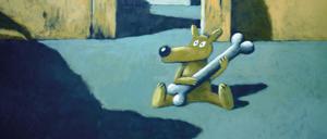 Dieses Motiv ziert das Plakat zur Bernd-Pfarr-Ausstellung.