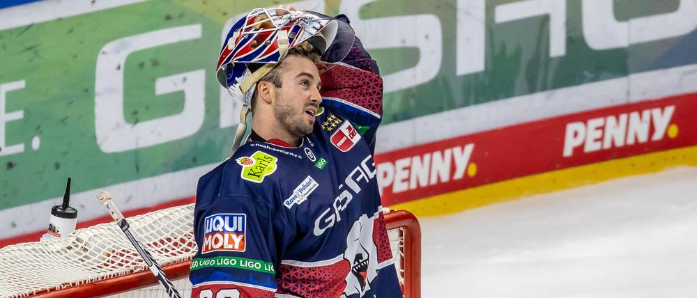 Sut out.  Jake Hildebrand blieb zum ersten Mal in der laufenden CHL-Saison ohne Gegentor.
