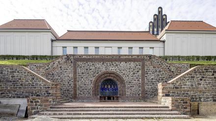 Perfekt saniert, nur stiegen die Kosten von 6,7 Millionen Euro auf 33 Millionen Euro: das Ausstellungsgebäude auf der Darmstädter Mathildenhöhe.