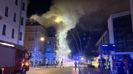 Bei einem Brand in Eberswalde kamen zwei Menschen ums Leben.