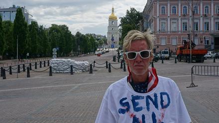 Ryan Wesley Routh in Kyiv 2022.