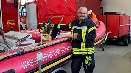 Kai Bigge Stadtwehrleiter der Feuerwehr Bad Schandau