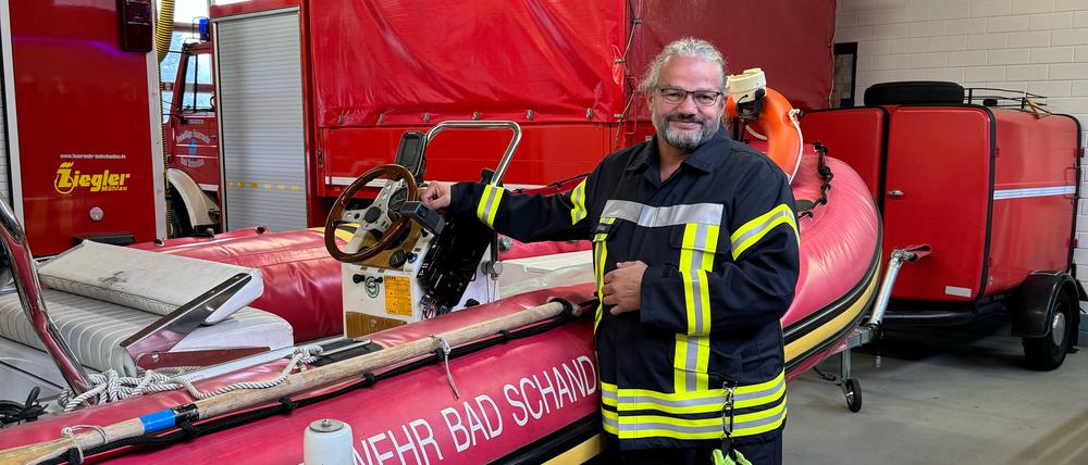 Kai Bigge Stadtwehrleiter der Feuerwehr Bad Schandau