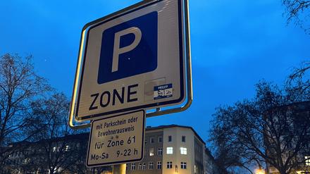 Parkraum, Parkraumbewirtschaftung Berlin Kreuzberg