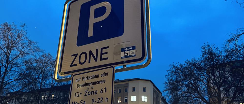 Parkraum, Parkraumbewirtschaftung Berlin Kreuzberg