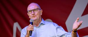 Dietmar Woidke (SPD), Brandenburgs Ministerpräsident, beim SPD-Sommerfest in Potsdam. 