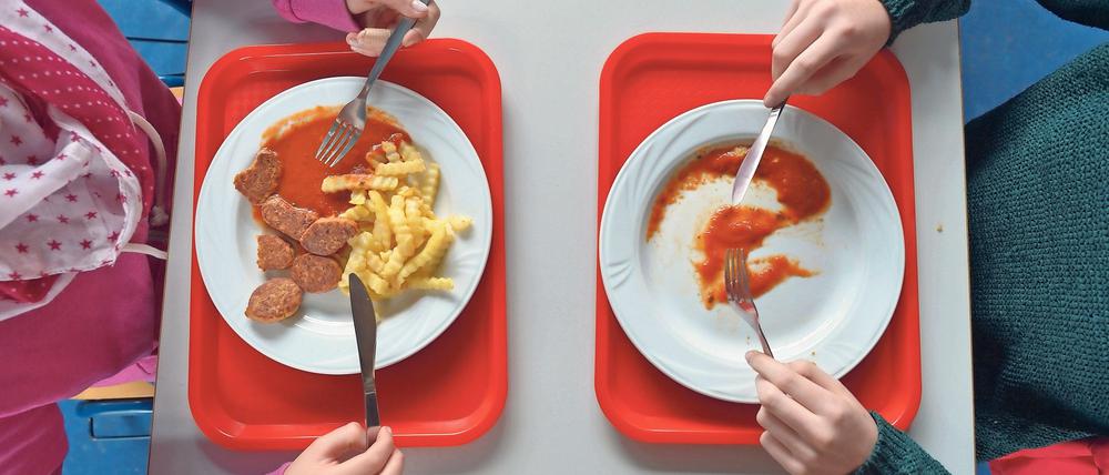 Ärger ums Schulessen, das nicht jedem schmeckt.