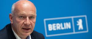 Berlins Regierender Bürgermeister Kai Wegner (CDU) will CDU-Chef Friedrich Merz als Kanzlerkandidaten der Union unterstützen. (Archivfoto)