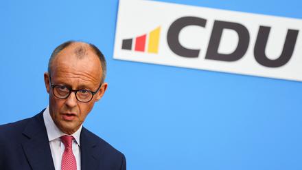 Unionschef Friedrich Merz.