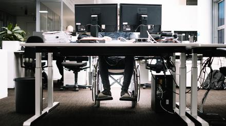Die Arbeitslosenquote von Schwerbehinderten ist fast doppelt so hoch wie die von Menschen ohne Behinderung. 