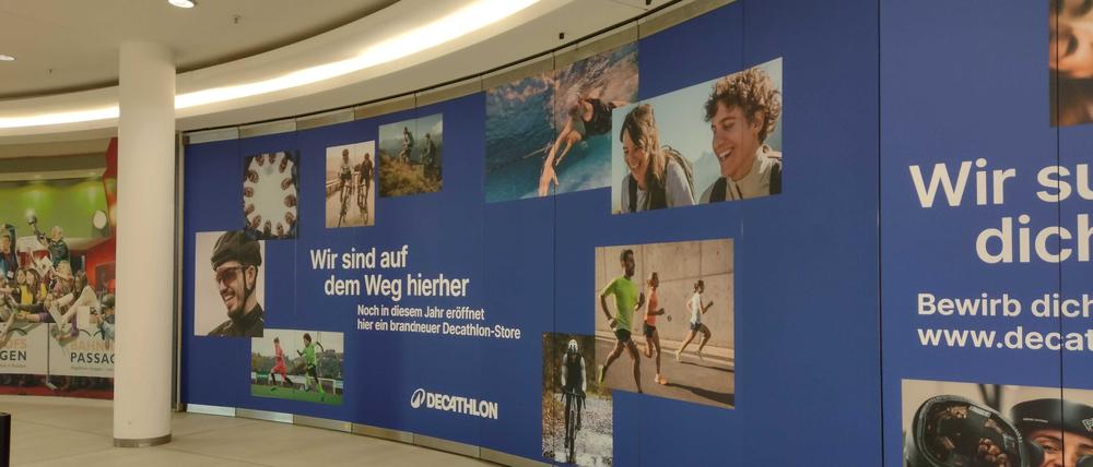 Decathlon eröffnet Ende November in Potsdam.