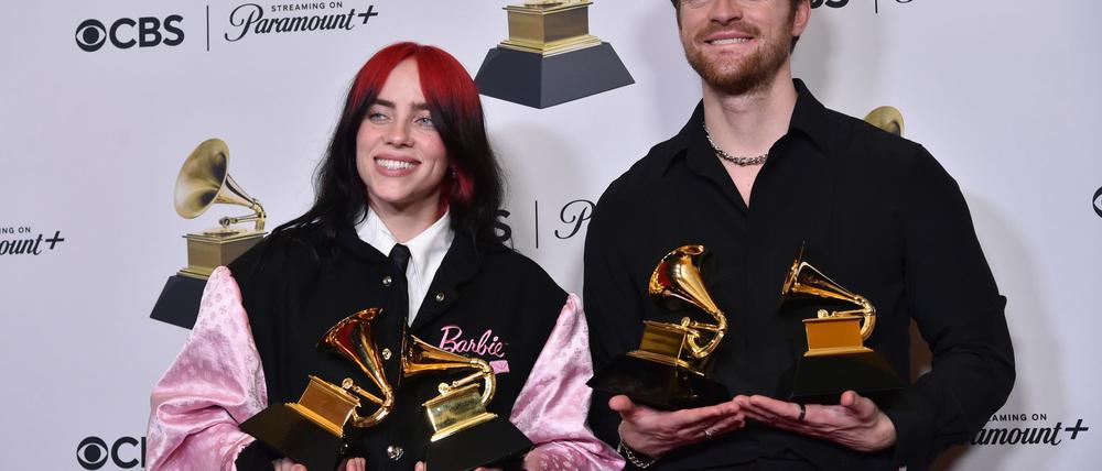 Billie Eilish und ihr Bruder Finneas arbeiten zusammen an ihrer Musik – nun haben beide auch eine gemeinsame Wahlempfehlung für Kamala Harris abgegeben.