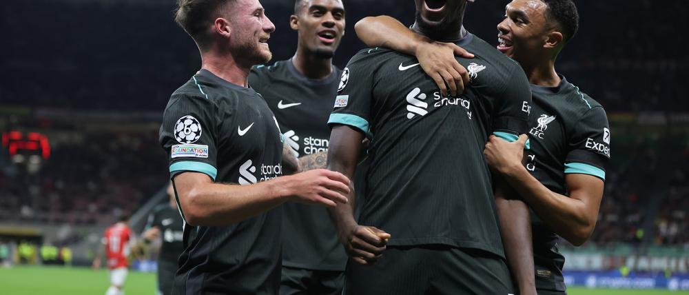 Der FC Liverpool gewinnt das erste Champions-League-Spiel ohne Jürgen Klopp.