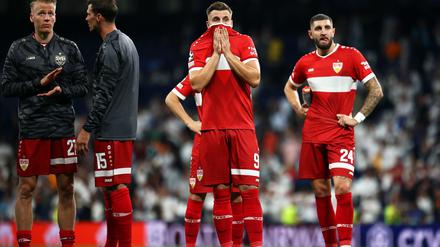 Der VfB Stuttgart hat sich in Madrid für eine gute Leistung nicht belohnt.