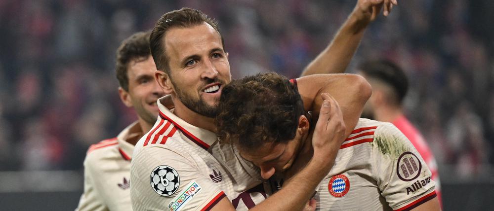 Harry Kane erzielte vier Tore für den FC Bayern gegen Dinamo Zagreb.
