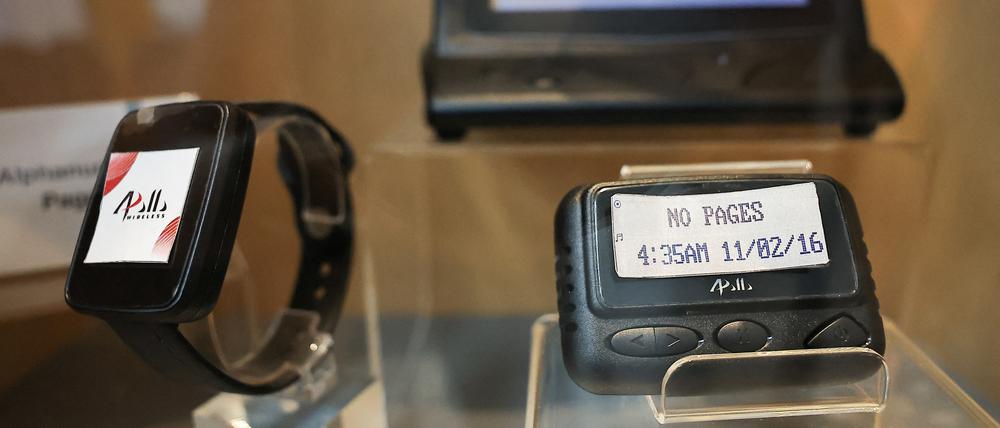 Pager der taiwanesischen Firma Gold Apollo.