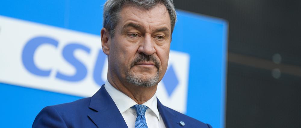 Bayerns Ministerpräsident und CSU-Chef Markus Söder.