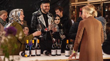 Getränkemesse Prosit in der Markthalle Neun. 