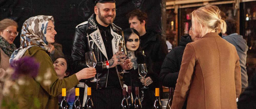 Getränkemesse Prosit in der Markthalle Neun. 