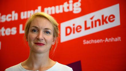 Ines Schwerdtner will sich um das Bundestagsdirektmandat in Lichtenberg bewerben, das seit Jahrzehnten immer wieder Gesine Lötzsch gewann (Archivbild).