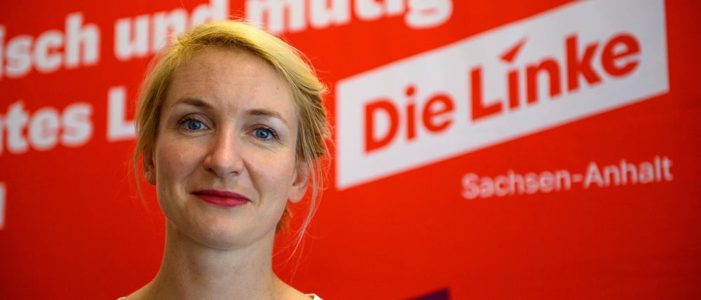 Ines Schwerdtner will sich um das Bundestagsdirektmandat in Lichtenberg bewerben, das seit Jahrzehnten immer wieder Gesine Lötzsch gewann (Archivbild).