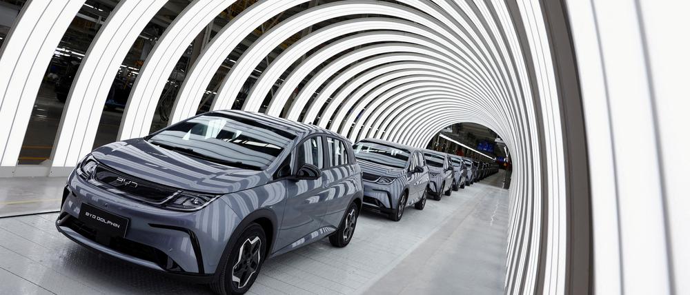 Chinas E-Autobauer BYD produziert auch in Thailand.