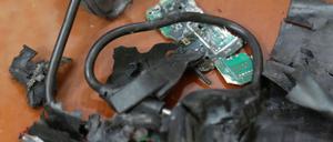 Bild eines in Beirut explodierten Pagers.
