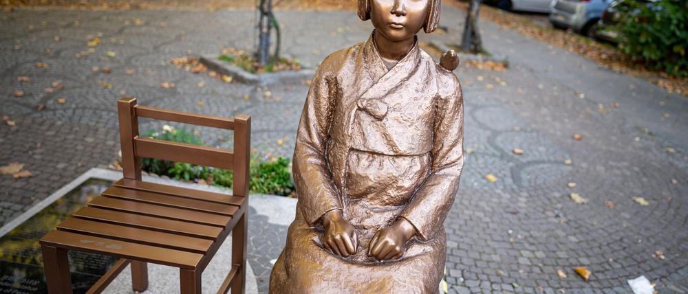 Ende September soll die Statue abgebaut werden (Archivbild).