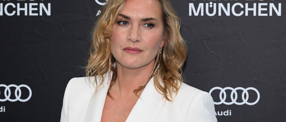 Kate Winslet stellte den Film in München vor.