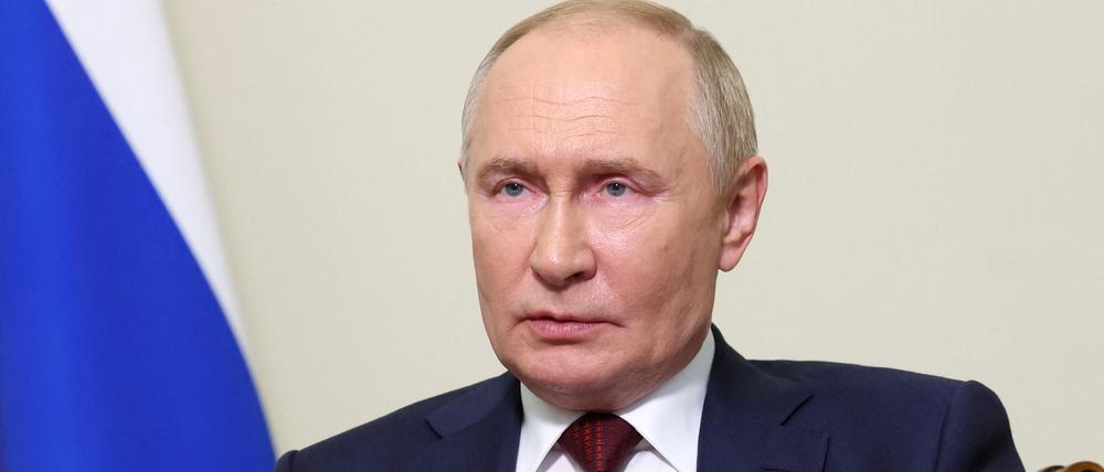 Putin nimmt den Westen in den Blick.