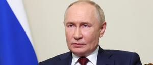 Putin nimmt den Westen in den Blick.