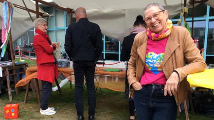 Annette Mohr engagiert sich bei den Omas for Future.