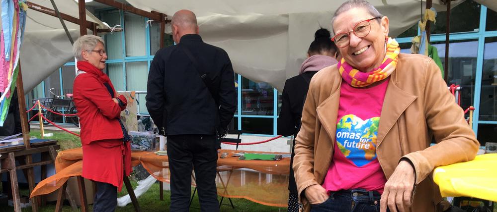 Annette Mohr engagiert sich bei den Omas for Future.