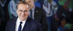 Boris Pistorius SPD, Bundesminister der Verteidigung, hat aktuell die besten Zustimmungswerte. 